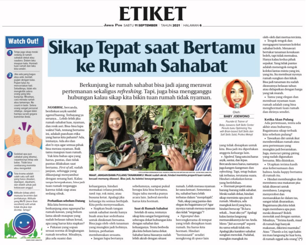 Jawa Pos Article - GreenGarden Jawa Pos Article - GreenGarden